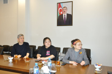 Biləsuvar Rayon İcra Hakimiyyətinin başçısı Faiq Qürbətov  Konfutsi Mərkəzinin rəhbəri Li Jihuanı qəbul edib.