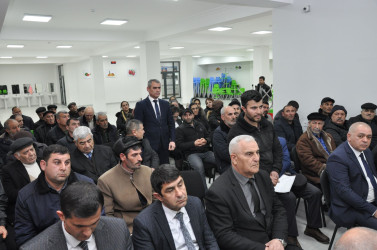 Biləsuvar Rayon İcra Hakimiyyətinin başçısı Faiq Qürbətov 4 fevral 2026-cı il tarixdə rayonun Bəydili kənd sakinləri ilə səyyar qəbul keçirdi.