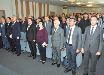 Biləsuvarda “31 mart - Azərbaycanlıların Soyqırımı Günü”nə həsr olunan elmi konfrans keçirilib.