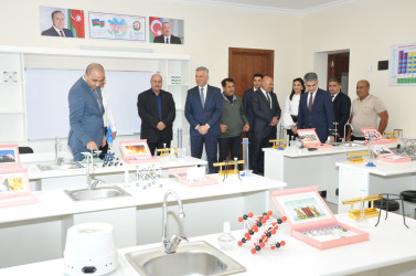 Biləsuvar rayonunun Nəsimi kəndində müasir tələblərə cavab verən 624  yerlik yeni məktəb binasi istifadəyə verilib.