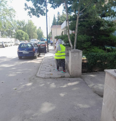 Biləsuvar şəhərinin küçələrində 18 iyul tarixində də  abadlıq və təmizlik işləri davam etdirilmişdir.