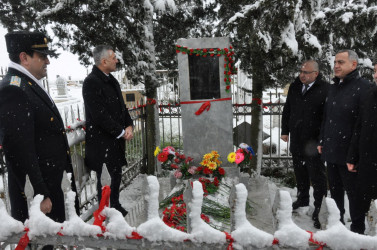 Biləsuvarda 20 Yanvar şəhidlərinin xatirəsi anılıb.