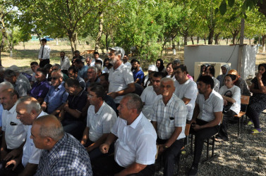 Biləsuvar Rayon İcra Hakimiyyətinin başçısı Faiq Qürbətov avqust ayının 19-da Ovçubərə kəndində  sakinləri ilə səyyar qəbul keçirib.