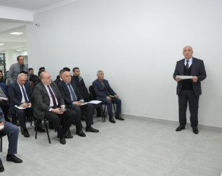 Biləsuvar Rayon İcra Hakimiyyətinin başçısı Faiq Qürbətov 4 fevral 2026-cı il tarixdə rayonun Bəydili kənd sakinləri ilə səyyar qəbul keçirdi.