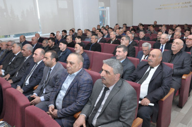 18 fevral 2026-cı il tarixdə Biləsuvar rayonunda  müqəddəs Ramazan ayının başlanması ilə əlaqədar tədbir keçirilib