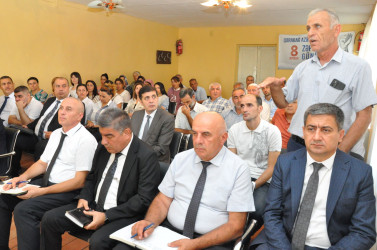 Biləsuvar Rayon İcra Hakimiyyətinin başçısı Faiq Qürbətov 10 sentyabr 2025-ci il tarixdə rayonun Yuxarı Ağalı kənd sakinləri ilə səyyar qəbul keçirdi.