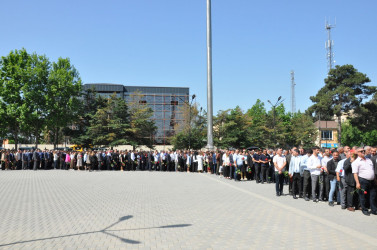 Biləsuvarda Ulu Öndər Heydər Əliyevin anadan olmasının 102-ci ildönümü qeyd olunub.