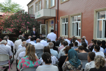 Biləsuvar Rayon İcra Hakimiyyətinin  başçısı Faiq Qürbətov sentyabr ayının 5-də Əliabad  kəndində səyyar qəbul keçirdi.