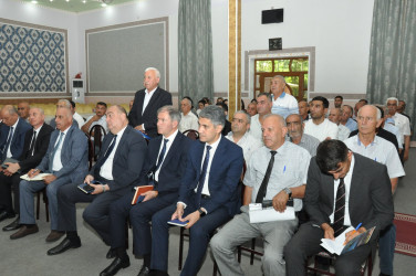 Biləsuvar Rayon İcra Hakimiyyətinin başçısı Faiq Qürbətov 23 iyun 2026-cı il tarixdə səyyar qəbulu Bağbanlar kənd sakinləri ilə keçirdi.