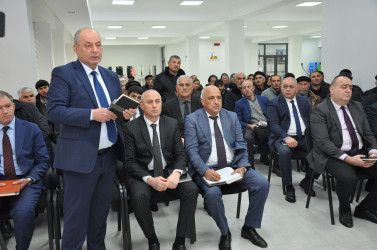 Biləsuvar Rayon İcra Hakimiyyətinin başçısı Faiq Qürbətov 4 fevral 2026-cı il tarixdə rayonun Bəydili kənd sakinləri ilə səyyar qəbul keçirdi.