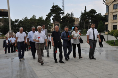 Biləsuvar rayonunda “14 iyul 1969-cu il: Zirvəyə gedən yolun başlanğıc tarixi” mövzusunda tədbir keçirildi.