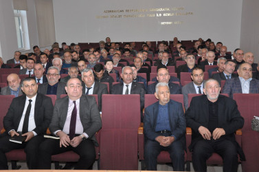 18 fevral 2026-cı il tarixdə Biləsuvar rayonunda  müqəddəs Ramazan ayının başlanması ilə əlaqədar tədbir keçirilib