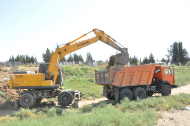 Bolqarçayın ətrafında növbəti təmizlik və abadlıq işləri aparılıb
