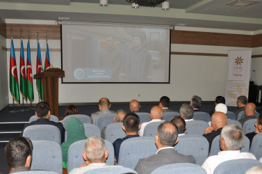 Biləsuvarda “Kiçik və Orta Biznesin Dostu” şəbəkəsinin rayon nümayəndəliyinin təqdimat  mərasimi keçirilib.