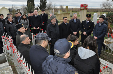 Biləsuvarda 20 Yanvar şəhidlərinin xatirəsi yad olunub.