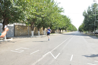Biləsuvarda qaçış idman növü  üzrə rayon birinciliyi keçirilib.