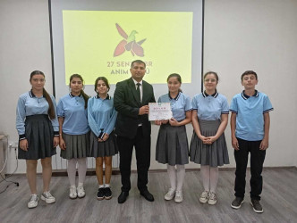 Biləsuvarda 27 sentyabr – Anım Gününə həsr olunmuş intellektual yarış keçirilib.