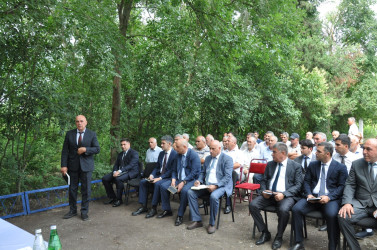 Biləsuvar Rayon İcra Hakimiyyətinin başçısı Faiq Qürbətov 8 iyul 2026-cı il tarixdə rayonun Təzəkənd kənd sakinləri ilə səyyar qəbul keçirdi.