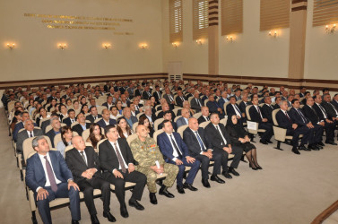 Biləsuvar rayonunda Azərbaycan Respublikasının Prezidenti cənab İlham Əliyevin Yeni Azərbaycan Partiyasının VIII Qurultayındakı nitqindən irəli gələn vəzifələrə dair müşavirə  keçirilib.