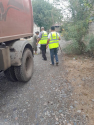 Şəhərin küçələrində aparılan abadlıq və təmizlik işləri davam etdirilmişdir