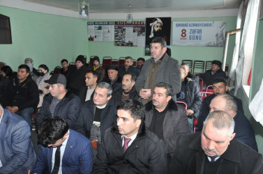 Biləsuvar Rayon İcra Hakimiyyətinin başçısı Faiq Qürbətov 11 fevral 2026-cı il tarixdə rayonun Təzəkənd kənd sakinləri ilə səyyar qəbul keçirdi.