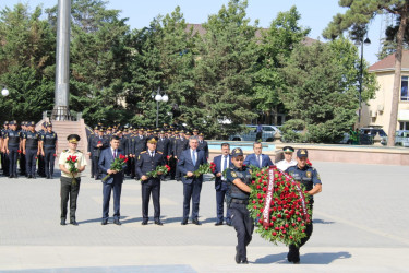 Biləsuvar rayonunda 2 iyul-Polis işçilərinin peşə bayramı günü qeyd olundu.