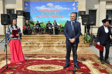 Biləsuvarda Novruz bayramı təntənə ilə qeyd olundu.