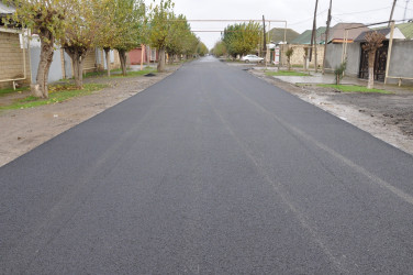 Biləsuvar şəhərinin  küçələrinə asfalt-beton örtüyünün döşənməsi işlərinə başlanılıb.