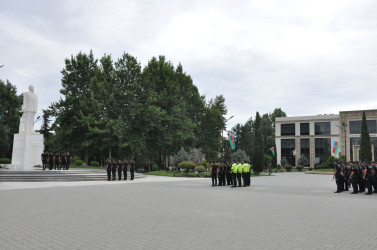 Biləsuvarda Polis işçilərinin peşə bayramı günü qeyd olundu.