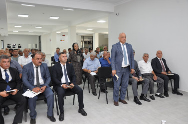 Biləsuvar Rayon İcra Hakimiyyətinin başçısı Faiq Qürbətov 15 iyul tarixdə növbəti səyyar qəbulu Bəydili kənd sakinləri ilə keçirdi.