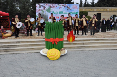 Biləsuvarda Novruz bayramına həsr olunmuş ümumrayon tədbiri keçirilib.