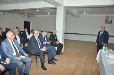 Biləsuvar Rayon İcra Hakimiyyətinin başçısı Faiq Qürbətov  01 aprel 2026-cı il tarixdə rayonun Amankənd kənd sakinləri ilə səyyar qəbul keçirdi