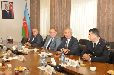 Biləsuvarda inşa olunan Günəş elektrik stansiyasının mühafizəsinin təşkili ilə əlaqədar imzalanma mərasimi keçirilib.