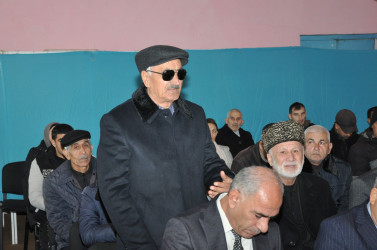 Biləsuvar Rayon İcra Hakimiyyətinin başçısı Faiq Qürbətov 17 dekabr 2025-ci il tarixdə rayonun Dərvişli kənd sakinləri ilə səyyar qəbul keçirdi.