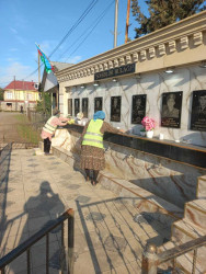 Biləsuvar rayonunda iməciliklər keçirilərək, təmizlik və abadlıq işləri aparılır.