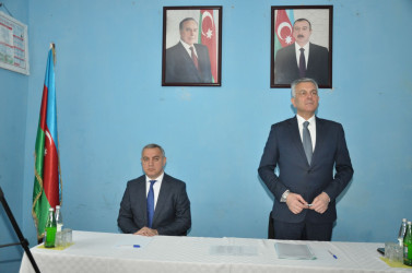 Biləsuvar Rayon İcra Hakimiyyətinin başçısı Faiq Qürbətov 09 aprel 2026-cı il tarixdə rayonun Çaylı kənd sakinləri ilə səyyar qəbul keçirdi