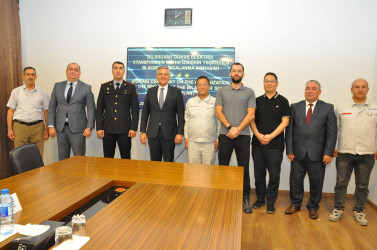 Biləsuvarda inşa olunan Günəş elektrik stansiyasının mühafizəsinin təşkili ilə əlaqədar imzalanma mərasimi keçirilib.