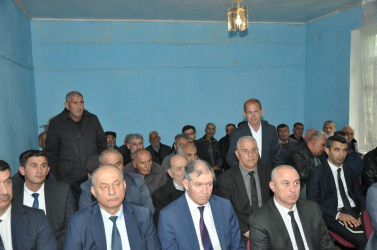 Biləsuvar Rayon İcra Hakimiyyətinin başçısı Faiq Qürbətov 09 aprel 2026-cı il tarixdə rayonun Çaylı kənd sakinləri ilə səyyar qəbul keçirdi