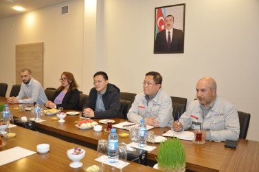 Günəş Elektrik Stansiyasında tikintinin gedişi ilə bağlı növbəti görüş keçirilib.