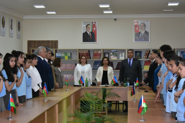 “Qərbi Azərbaycan– Azəbaycanın əzəli torpaqlarıdır” adlı açıq dərs keçirilib.
