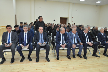 Biləsuvar Rayon İcra Hakimiyyətinin başçısı Faiq Qürbətov 24 fevral 2026-cı il tarixdə rayonun Nəsimi kənd sakinləri ilə səyyar qəbul keçirdi.