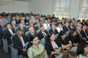 Biləsuvar rayonunda 28 May Müstəqillik Günü ilə əlaqədar ümumrayon tədbiri keçirilib.