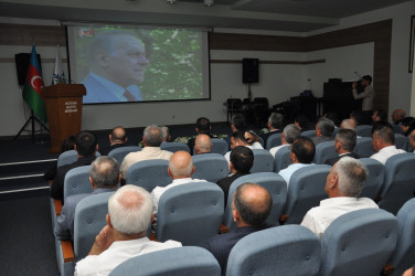 Biləsuvar rayonunda 15 İyun - Milli Qurtuluş Günü ilə əlaqədar  tədbir keçirildi.