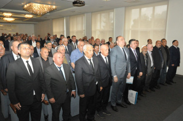 Rayon Ağsaqqallar Şurasının hesabat konfransı keçirilib