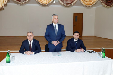 Biləsuvar Rayon İcra Hakimiyyətinin başçısı Faiq Qürbətov 24 dekabr 2025-ci il tarixdə rayonun Ağalıkənd kəndinin sakinləri ilə səyyar qəbul keçirdi