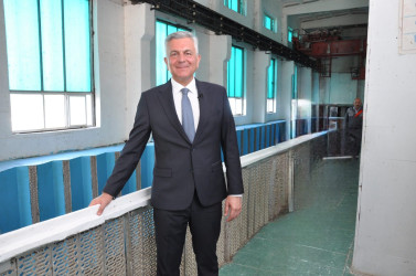 İcra başçısı rayonun əkin sahələrini suvarma suyu ilə təmin edən “Maşın qolu” nasos stansiyasına baxış keçirib.