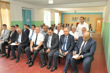 Biləsuvar Rayon İcra Hakimiyyətinin başçısı Faiq Qürbətov 3 sentyabr 2025-ci il tarixdə rayonun Səmədabad kənd sakinləri ilə səyyar qəbul keçirdi.