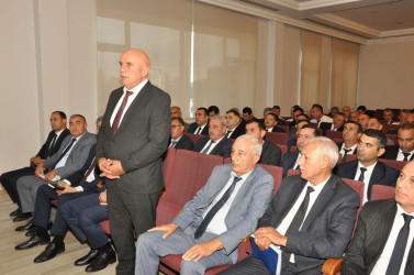 Biləsuvar Rayon İcra Hakimiyyətinin Başçısı yanında Şuranın 30 sentyabr 2026-cı il tarixli növbəti iclası keçirilib.