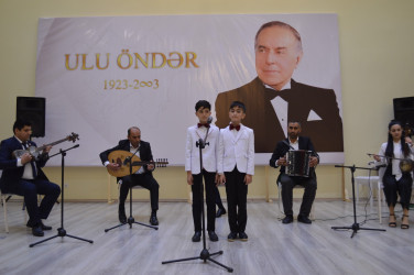 Biləsuvarda ”Yaşıl dünya naminə həmrəylik ili” çərçivəsində konsert proqramı təqdim edilib