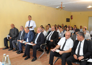 Biləsuvar Rayon İcra Hakimiyyətinin başçısı Faiq Qürbətov 10 sentyabr 2025-ci il tarixdə rayonun Yuxarı Ağalı kənd sakinləri ilə səyyar qəbul keçirdi.